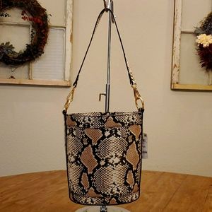 NWT International Concepts Bucket Bag
